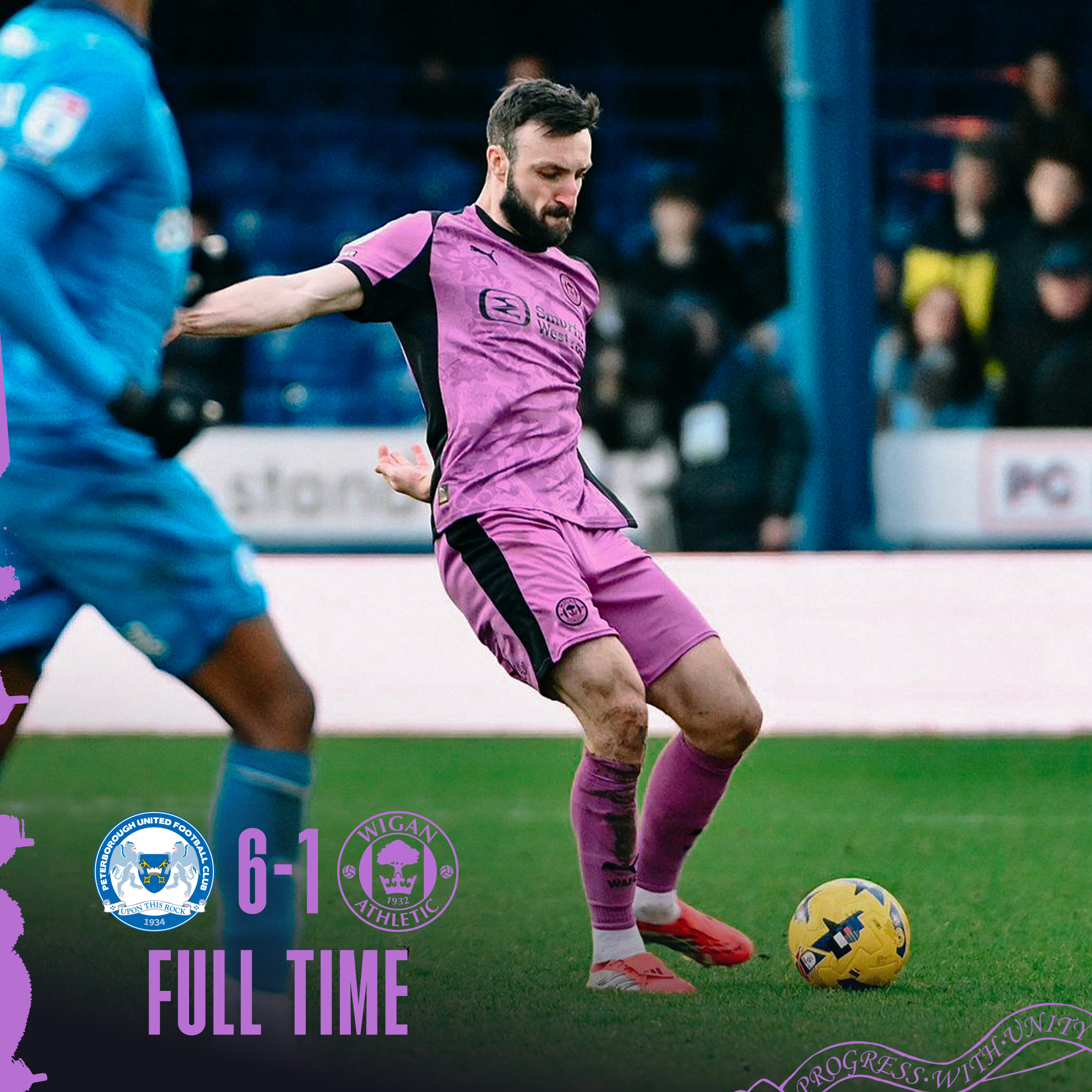 MATCH REPORT: PETERBOROUGH UNITED VS WIGAN ATHLETIC | EFL LEAGUE ONE